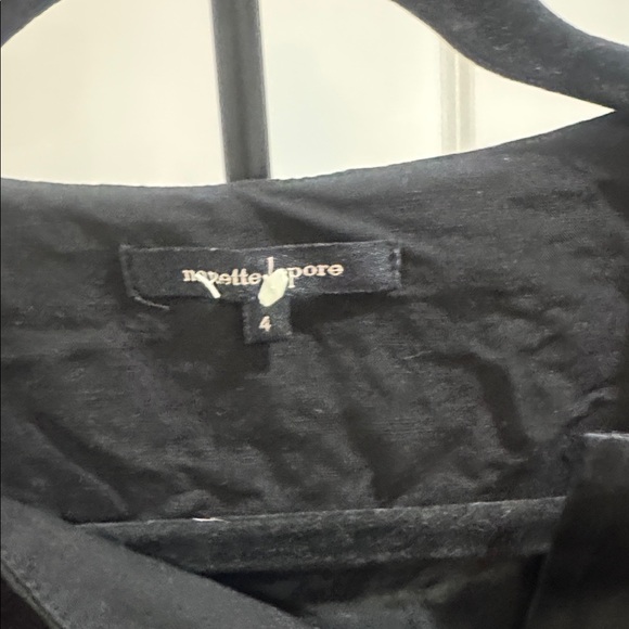 Nanette Lepore Black Sleeveless Zip-Front Dress - Picture 7 of 7